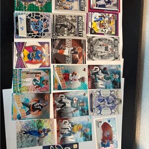 Assorted Football Trading Cards Collection/Case Hits!